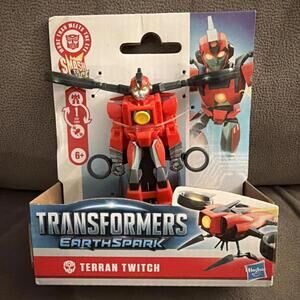 Transformers Earthspark Smash to Change Terran Twitch 4" Action Figure